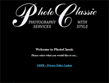 Tablet Screenshot of photoclassic.co.uk